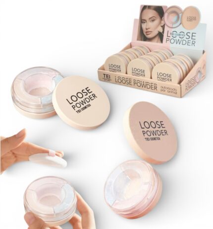 Polvo translucido 3en1 Tei Loose Powder 8401